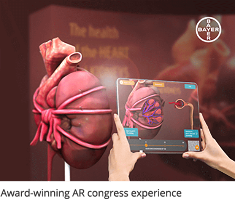 Bayer- Award-winning AR Congress experience