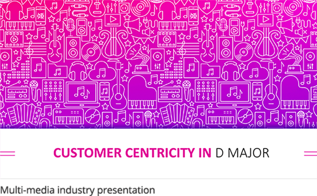 Customer Centricity in D Major
